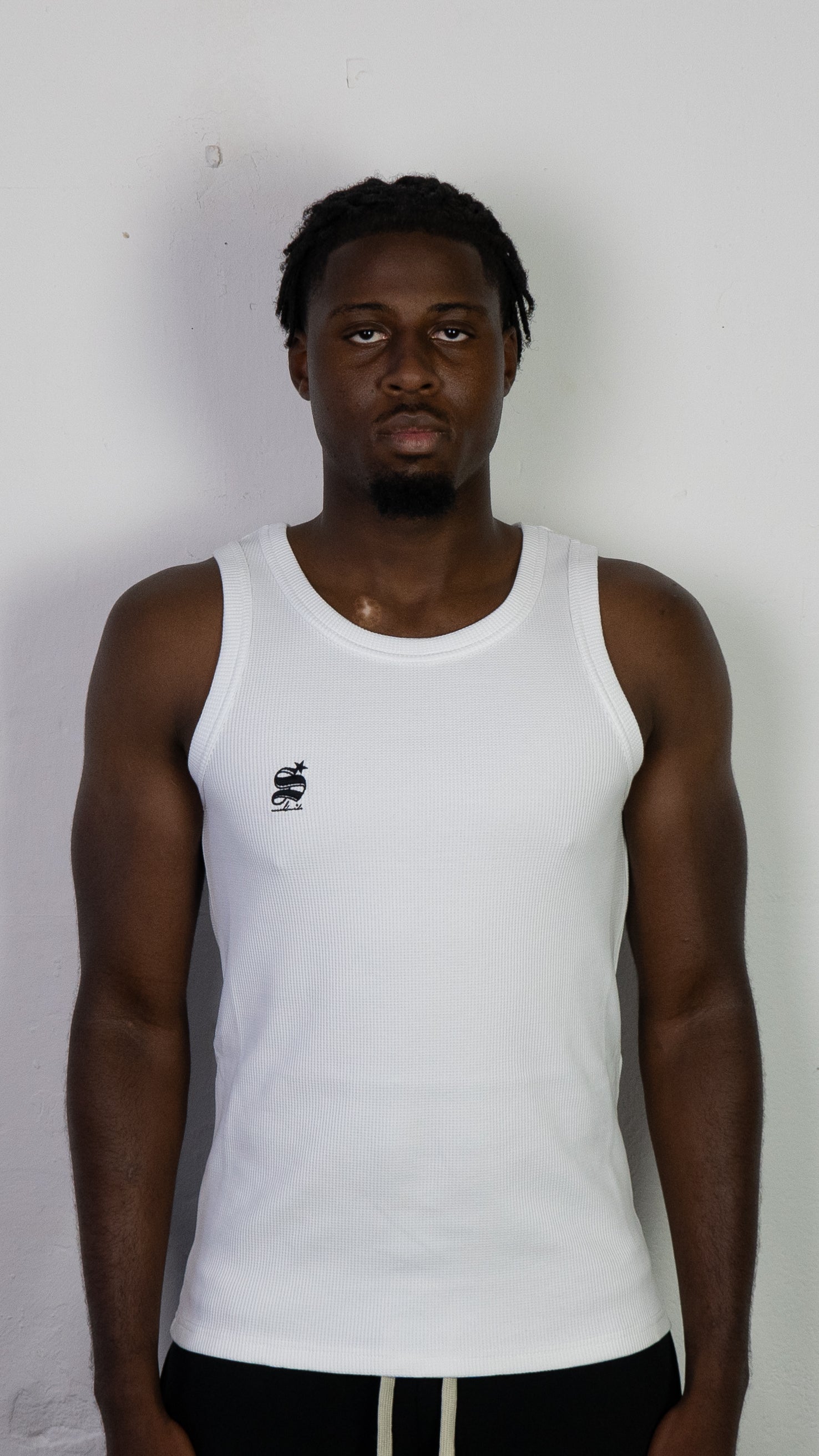 Waffle Tanktop White