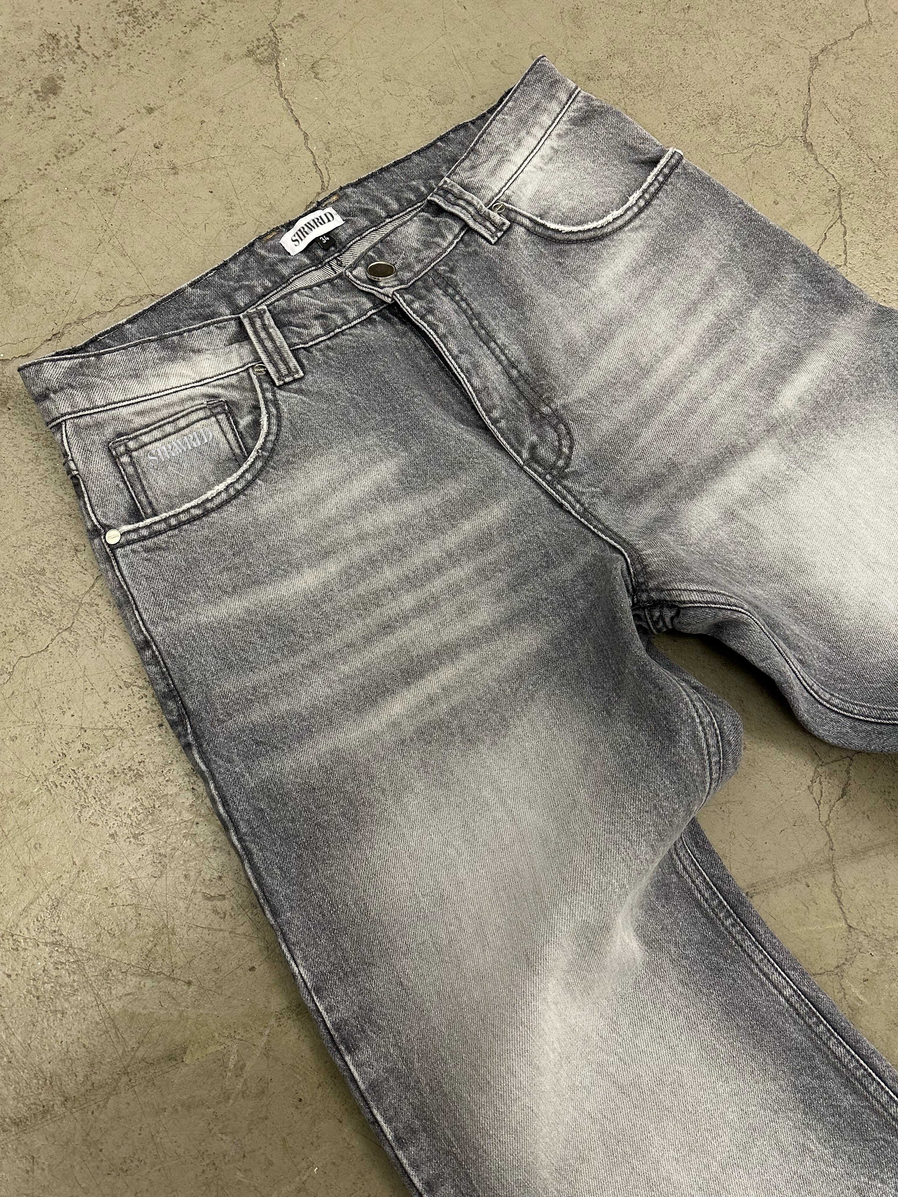 Grey Washed Denim